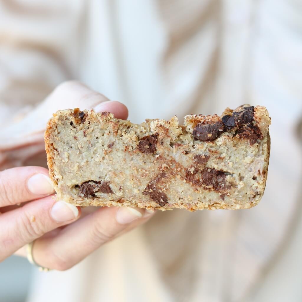 Karamelliseret bananbrød - glutenfri og vegansk