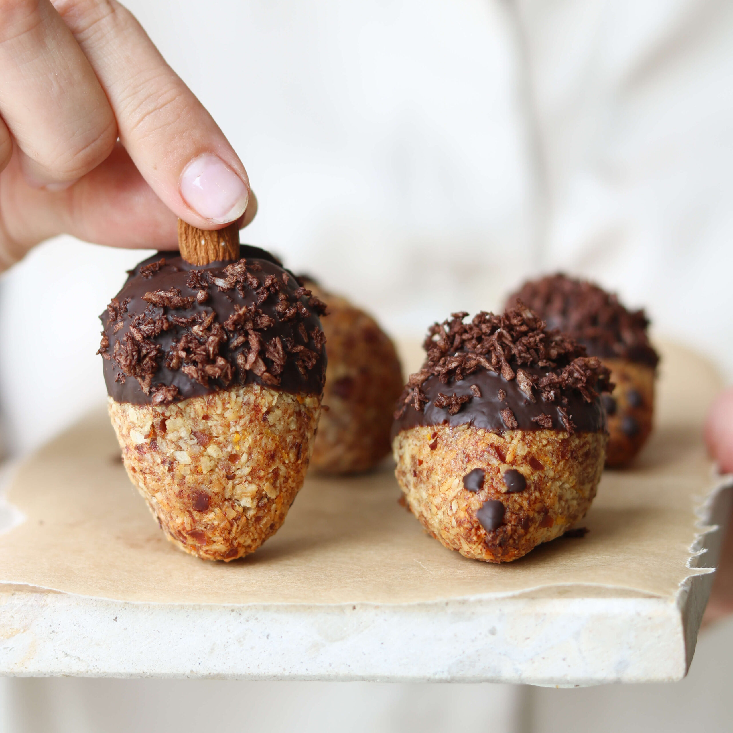 Agern og Pindsvin Kager - glutenfri og vegansk