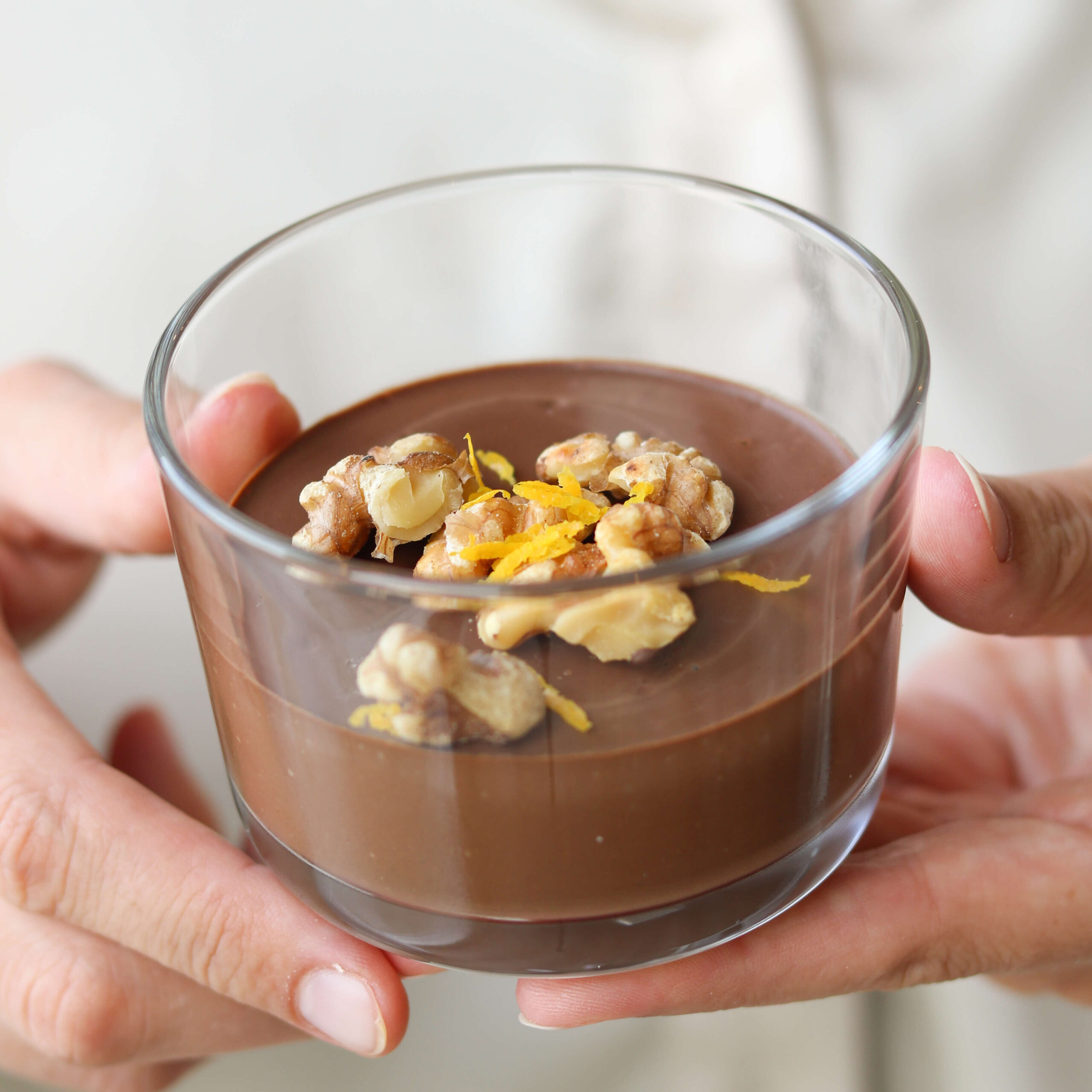 Chia choko orange mousse - glutenfri og vegansk