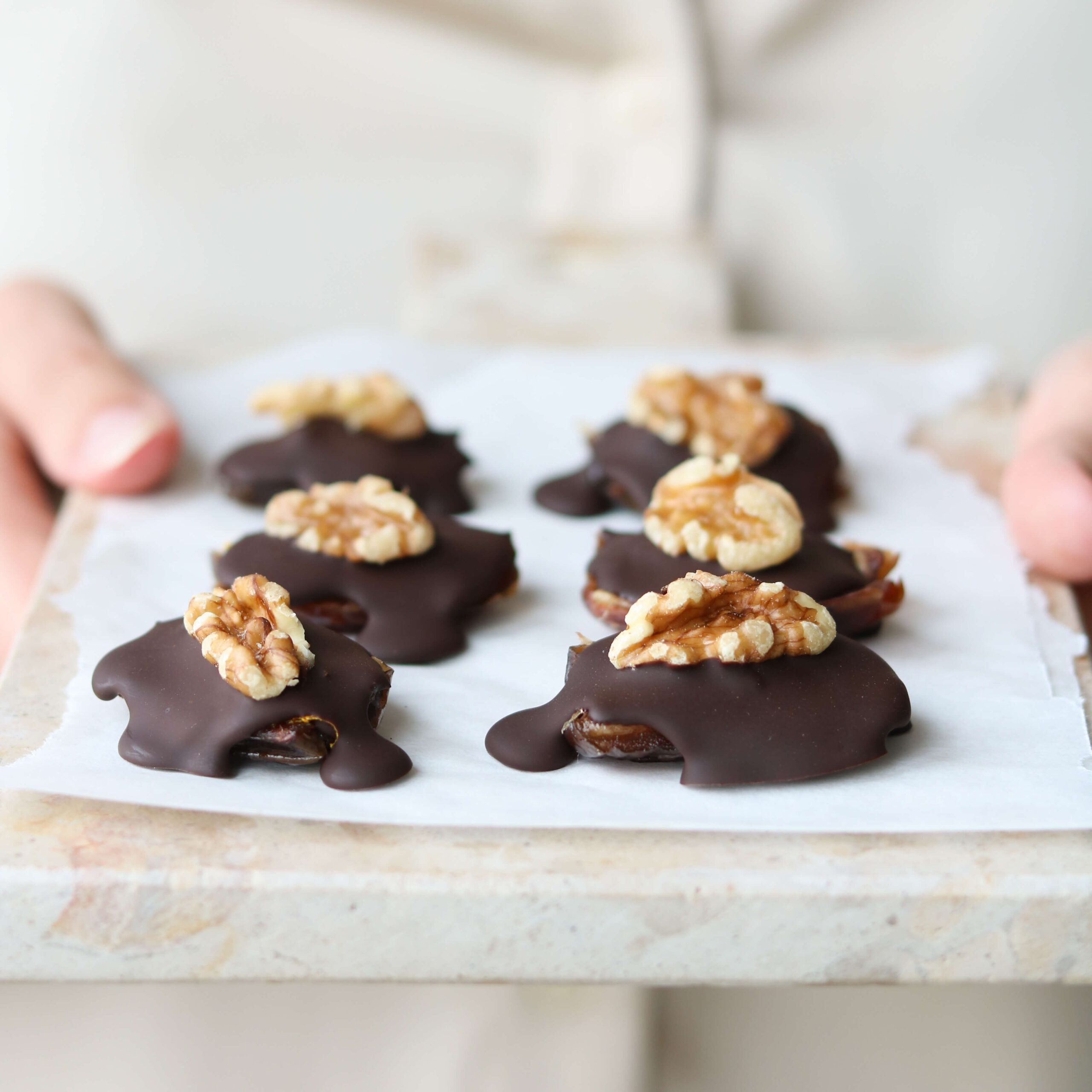 Dadel bites med appelsin - glutenfri og vegansk
