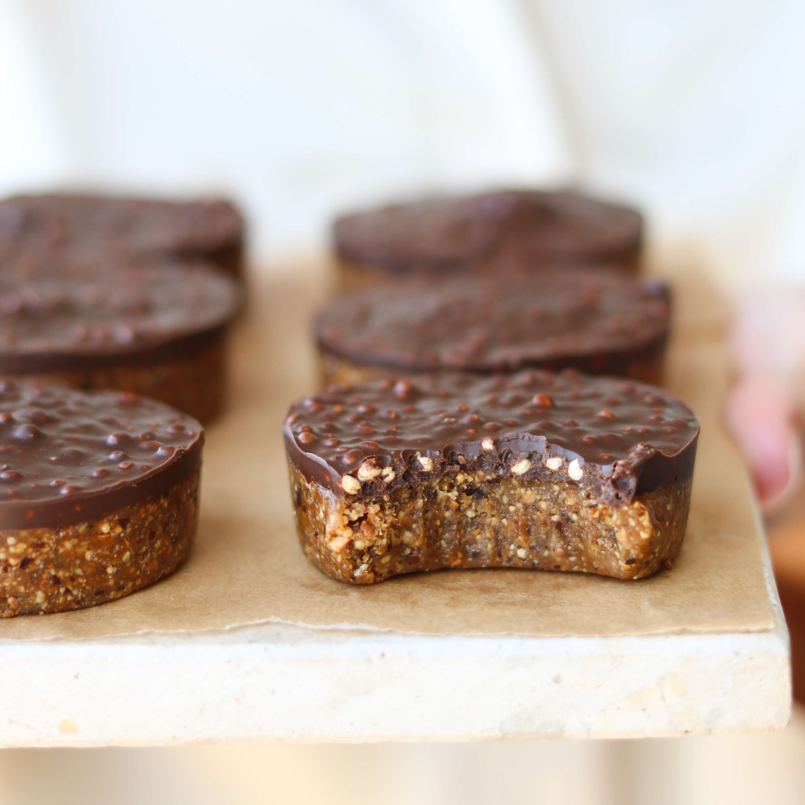 Crunchy Chokolade Cashew Kager – sundere snack